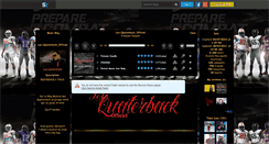 Desktop Screenshot of les-quaterback.skyrock.com