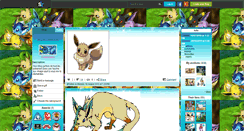 Desktop Screenshot of pokemon45.skyrock.com