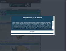 Tablet Screenshot of pokemon45.skyrock.com