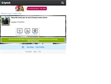 Tablet Screenshot of creusotmotoloisirs.skyrock.com