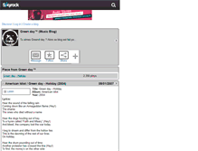 Tablet Screenshot of green-day57.skyrock.com