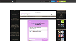 Desktop Screenshot of cameron-michellediaz.skyrock.com