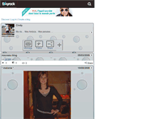 Tablet Screenshot of cindyandlove.skyrock.com