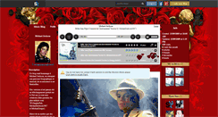 Desktop Screenshot of michaeljacksonbestof.skyrock.com