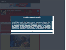 Tablet Screenshot of michaeljacksonbestof.skyrock.com