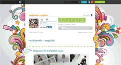 Desktop Screenshot of fashionfic--english.skyrock.com