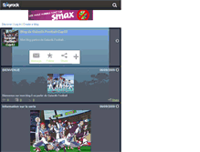 Tablet Screenshot of galactik-football-cups3.skyrock.com