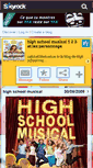 Mobile Screenshot of high-scool-musical29200.skyrock.com