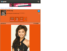 Tablet Screenshot of beauty-brenda-song.skyrock.com