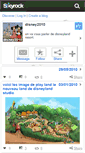 Mobile Screenshot of disney2010.skyrock.com