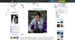 Desktop Screenshot of fiction-justin-bieber-d.skyrock.com