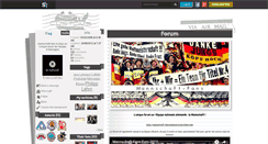 Desktop Screenshot of mannschaft-fans.skyrock.com