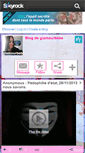 Mobile Screenshot of glamourbebe.skyrock.com