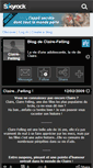 Mobile Screenshot of claire-felling.skyrock.com