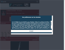Tablet Screenshot of monde-danse.skyrock.com
