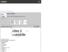 Tablet Screenshot of cites2marseille.skyrock.com