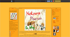 Desktop Screenshot of histoirespourries.skyrock.com