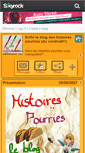 Mobile Screenshot of histoirespourries.skyrock.com