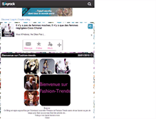 Tablet Screenshot of fashion-trends.skyrock.com