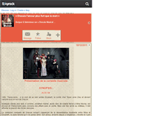 Tablet Screenshot of dracula-musical.skyrock.com