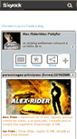 Mobile Screenshot of alex-rider007.skyrock.com