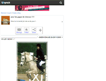 Tablet Screenshot of gaga-cheval.skyrock.com