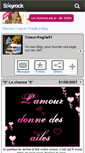Mobile Screenshot of coeur-fragile01.skyrock.com