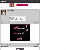 Tablet Screenshot of coeur-fragile01.skyrock.com