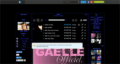 Desktop Screenshot of gaelle--offiiciel.skyrock.com