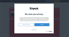 Desktop Screenshot of block-b-officiel.skyrock.com