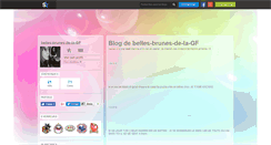 Desktop Screenshot of belles-brunes-de-la-gf.skyrock.com