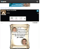 Tablet Screenshot of crisou57950.skyrock.com