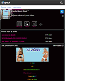 Tablet Screenshot of dj-zedia-electro.skyrock.com