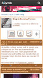 Mobile Screenshot of booking-passion.skyrock.com