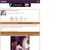 Tablet Screenshot of booking-passion.skyrock.com