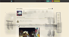 Desktop Screenshot of just-in-tokyo.skyrock.com