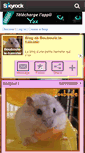 Mobile Screenshot of bouboule-le-hamster.skyrock.com