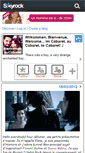 Mobile Screenshot of bienvenue-aucabaret.skyrock.com