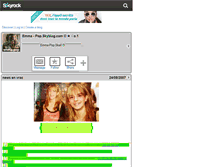 Tablet Screenshot of emma-pop.skyrock.com