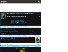 Tablet Screenshot of amandaxmuziik-x3.skyrock.com