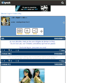 Tablet Screenshot of beautiful-nathalie.skyrock.com