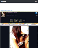 Tablet Screenshot of anah-gramme.skyrock.com