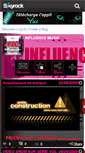 Mobile Screenshot of influence-music.skyrock.com