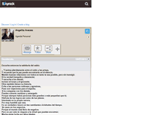 Tablet Screenshot of angelita1aveces.skyrock.com