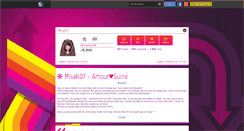 Desktop Screenshot of misakio7.skyrock.com