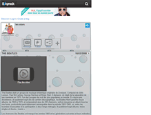 Tablet Screenshot of beatlescretois.skyrock.com