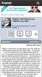 Mobile Screenshot of freddymasson.skyrock.com