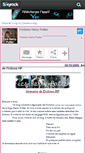 Mobile Screenshot of fics-harry-potter.skyrock.com