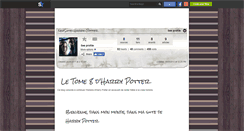 Desktop Screenshot of newsuite-harry-potter.skyrock.com