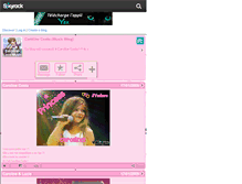 Tablet Screenshot of caroline-love-music.skyrock.com
